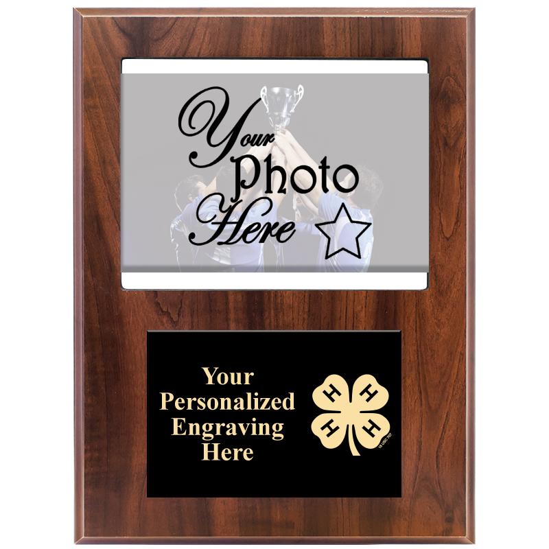 4H UPLOAD YOUR PHOTO PLAQUE