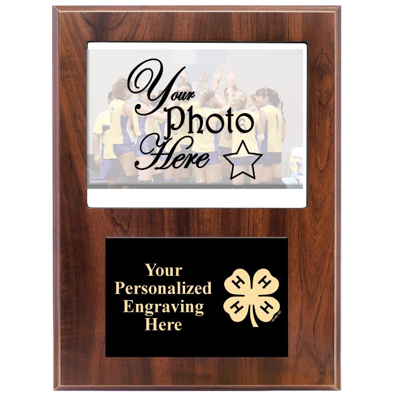 4H UPLOAD YOUR PHOTO PLAQUE