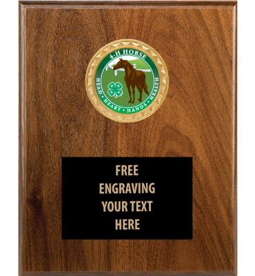4-H Wood Insert Plaque