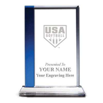 7" USA SFTBLL SPPHR FLRNC CRYS