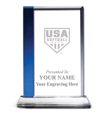 USA Softball Sapphire Florence Team Crystal Awards