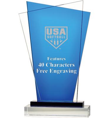 USA Softball Valence Crystal