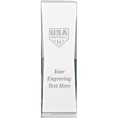 8" IMPACT CRYSTAL AWARD