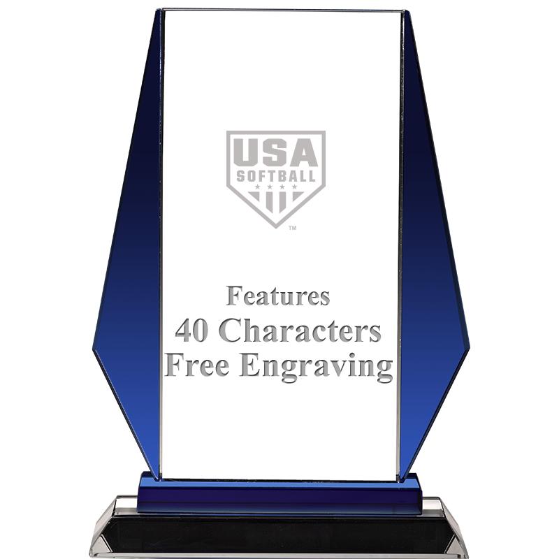 8 1/4" VITTORIA CRYSTAL AWARD