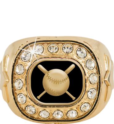USA Softball Championship Crystal Rings