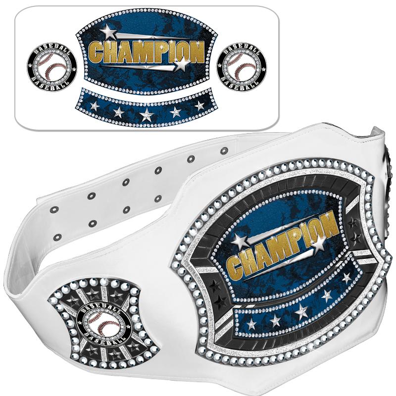 CHAMPION BELT WHITE