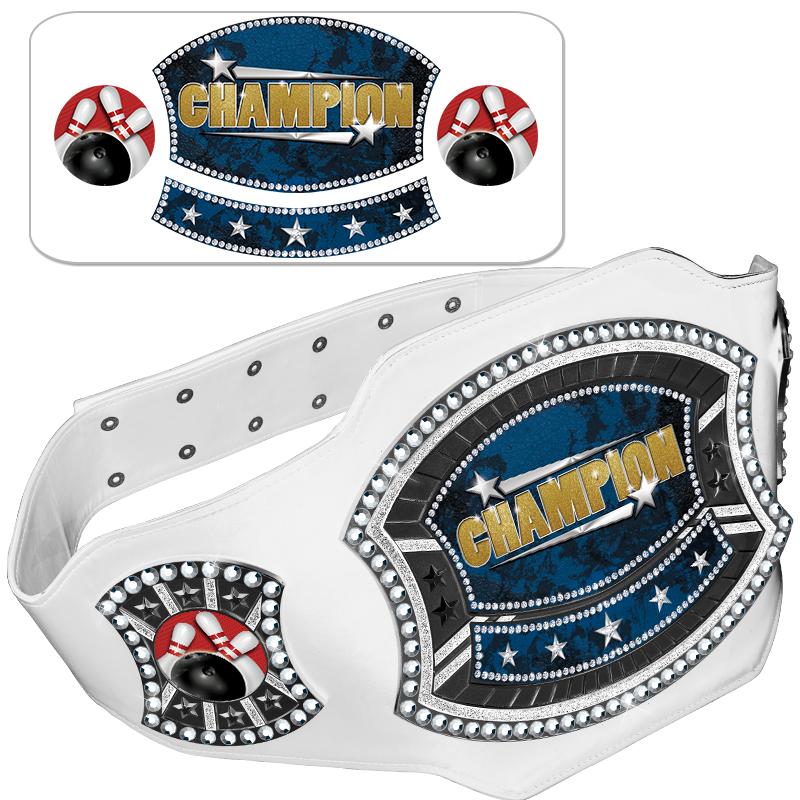 CHAMPION BELT WHITE
