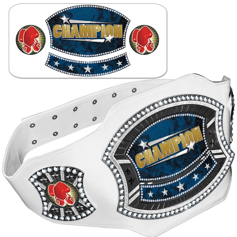 CHAMPION BELT WHITE