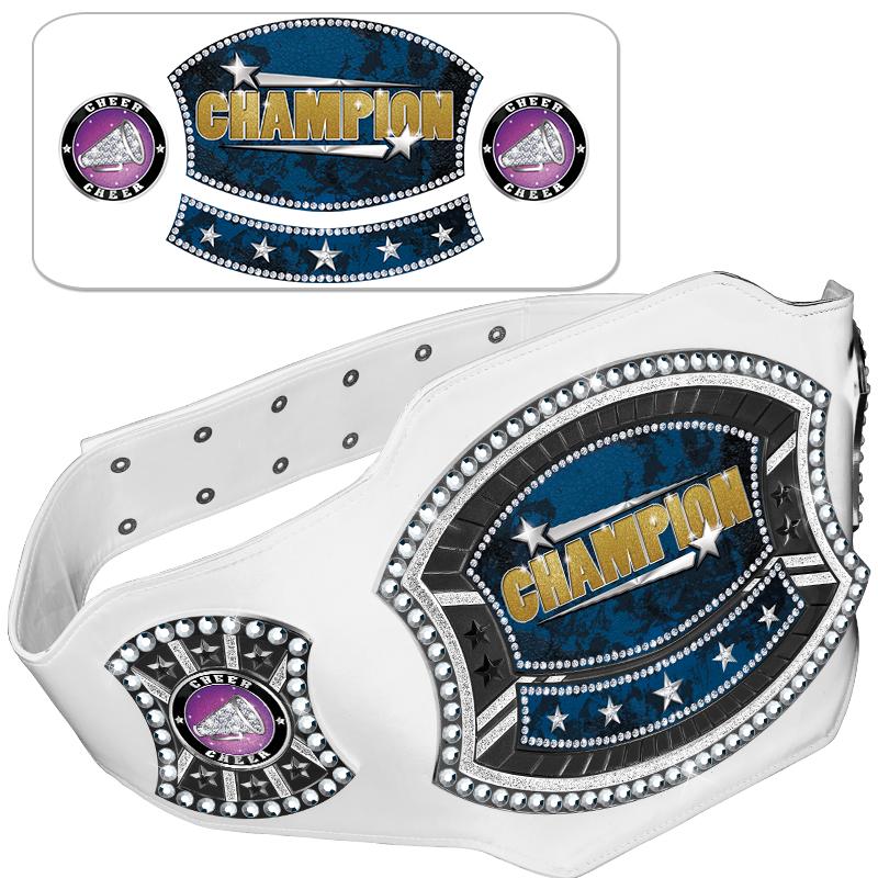 CHAMPION BELT WHITE