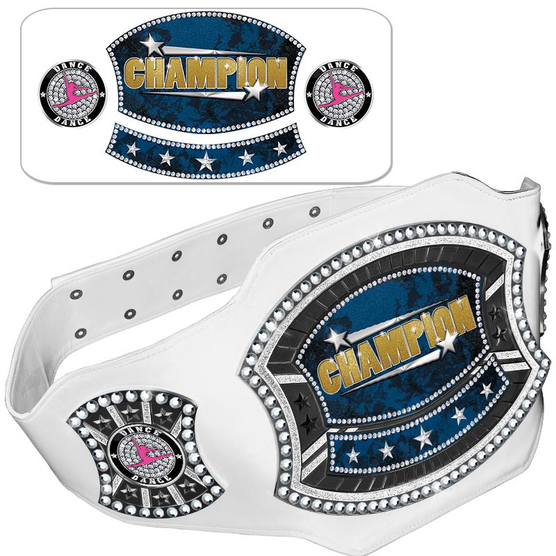 CHAMPION BELT WHITE