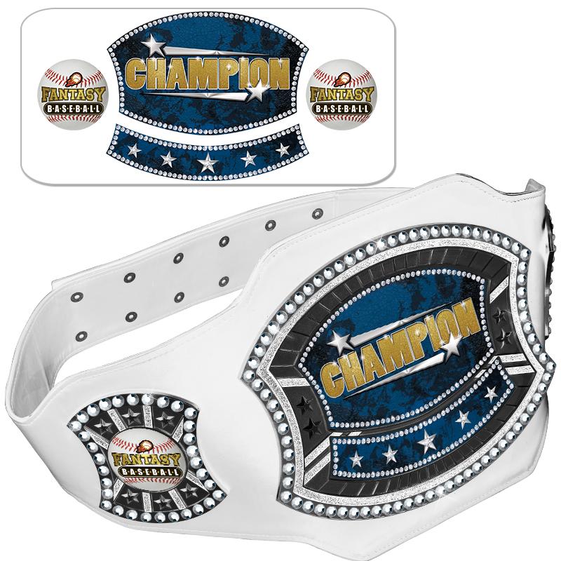 CHAMPION BELT WHITE
