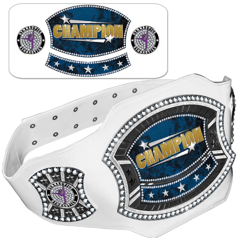 CHAMPION BELT WHITE