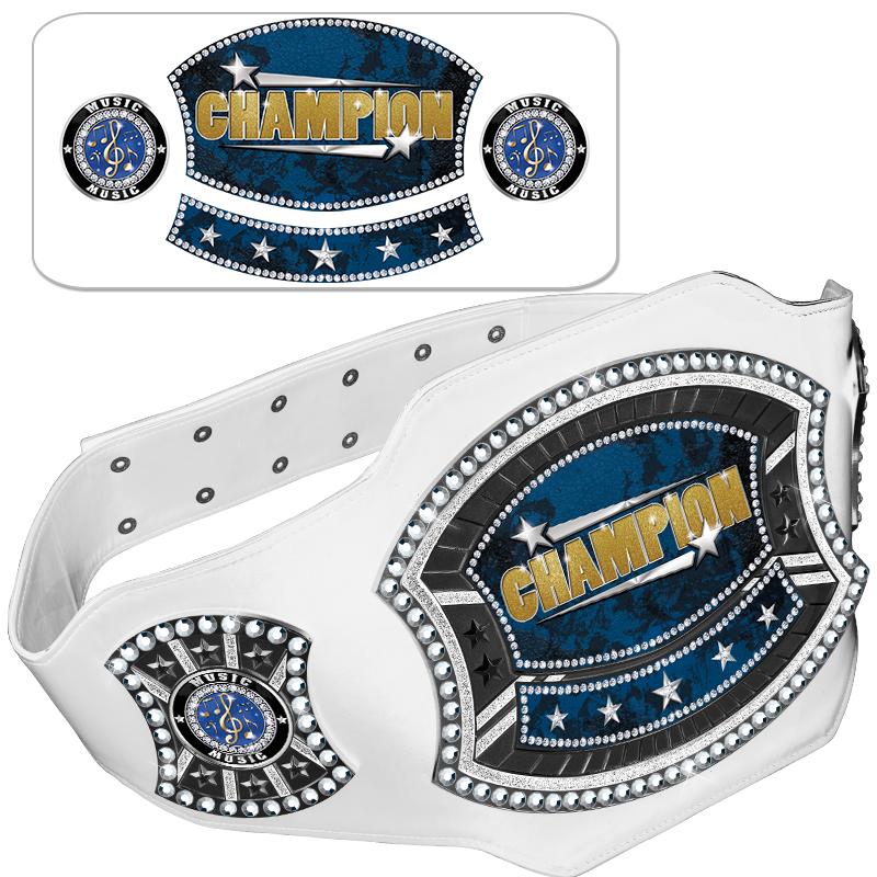 CHAMPION BELT WHITE