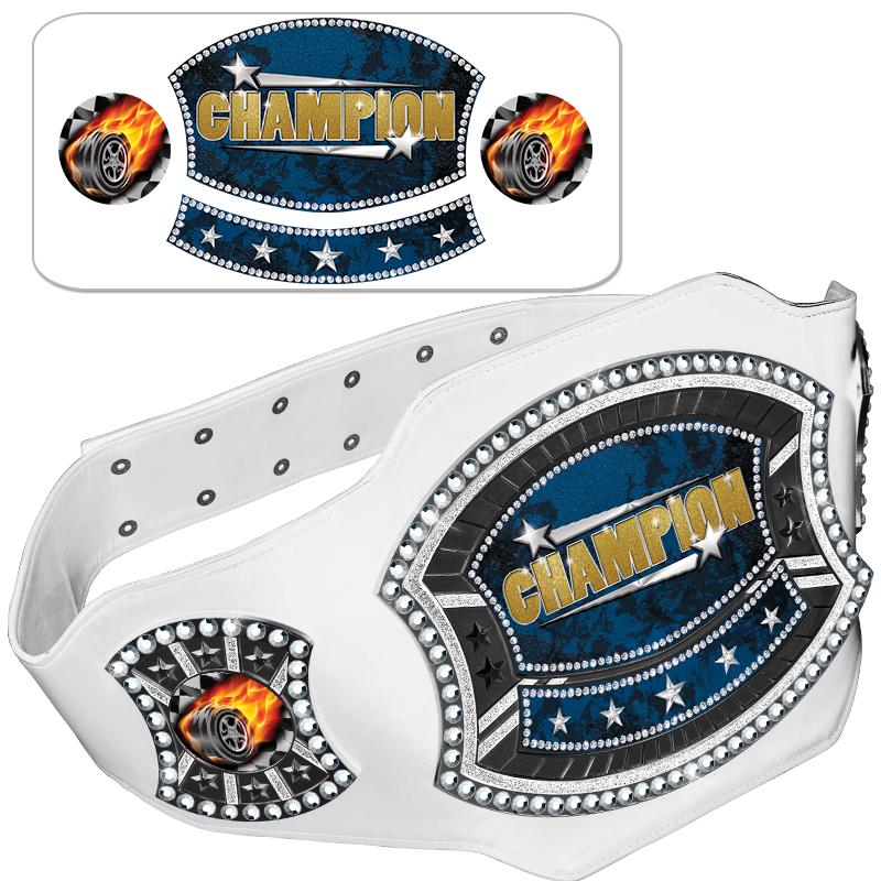 CHAMPION BELT WHITE