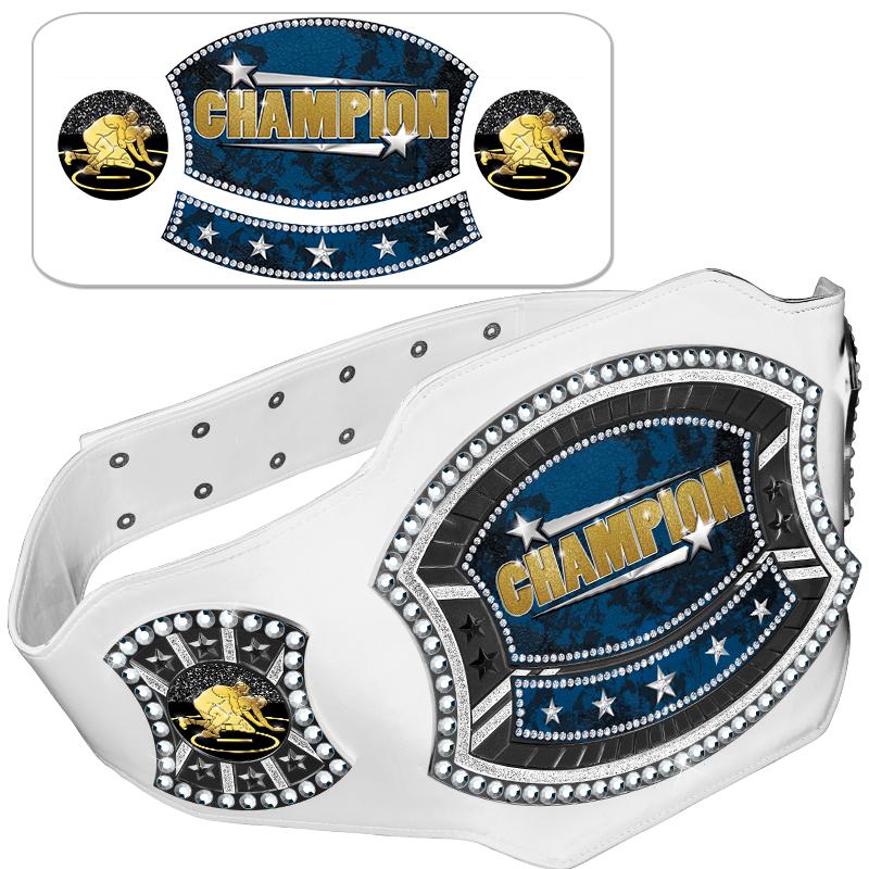 CHAMPION BELT WHITE