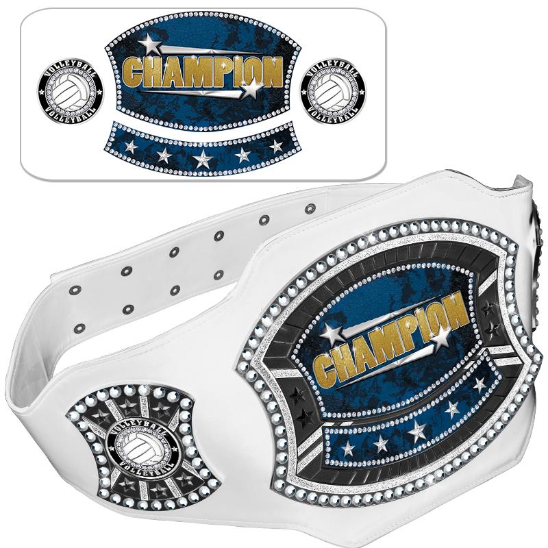 CHAMPION BELT WHITE