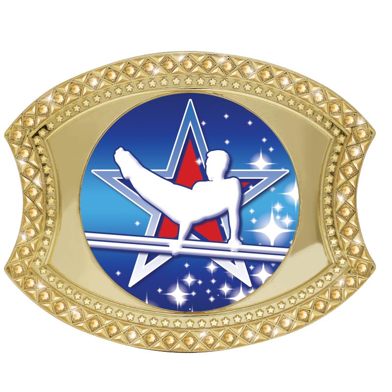 Gymnastics Belts Crown Awards