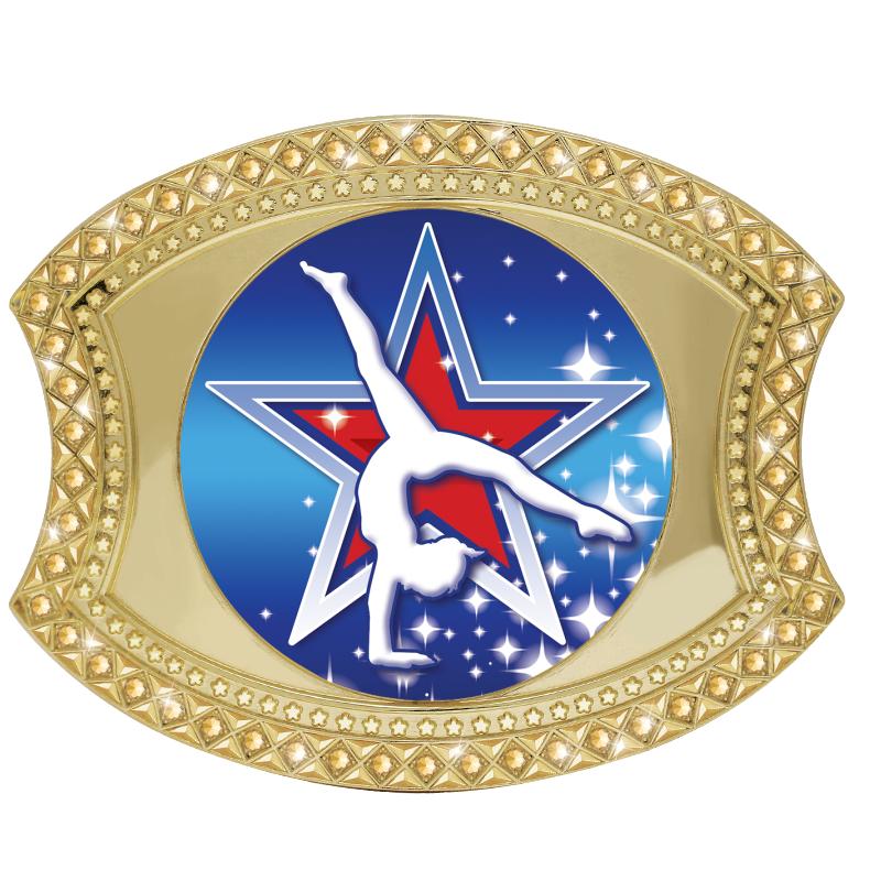 Gymnastics Belts Crown Awards