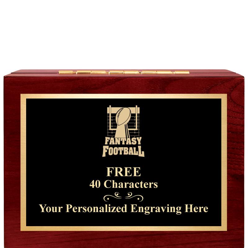 7"Wx3"H WD KEEPSAKE BX W PLATE