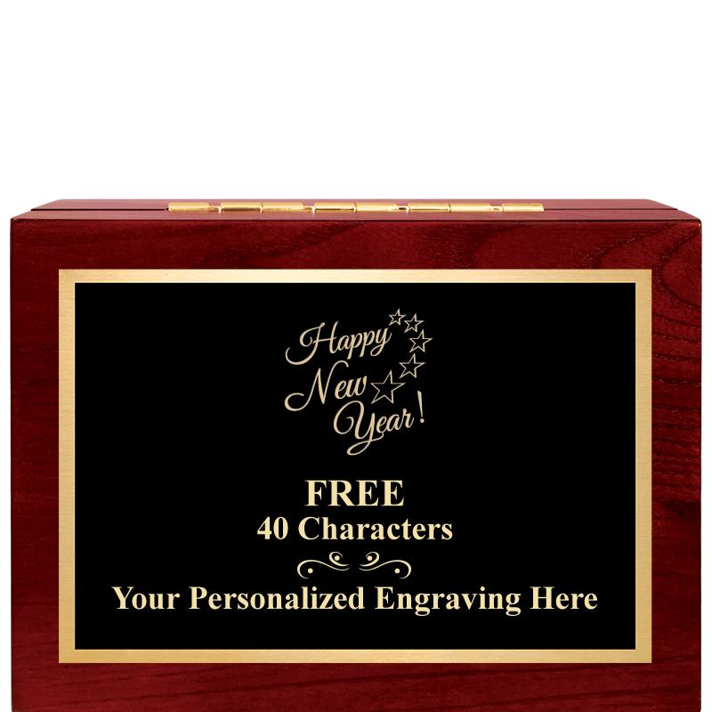 7"Wx3"H WD KEEPSAKE BX W PLATE