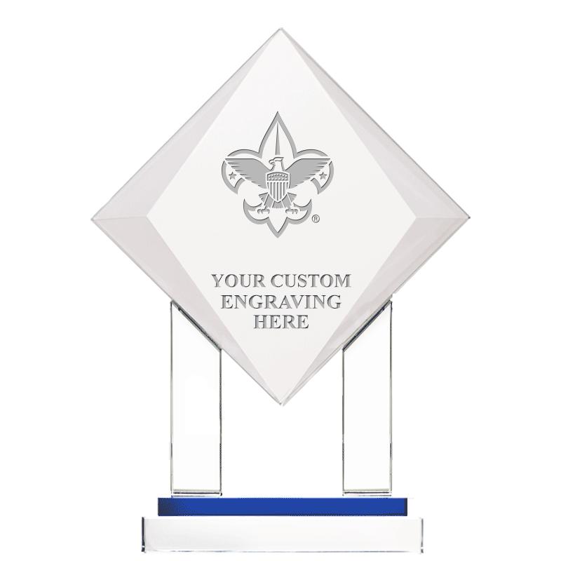 10" RISING NOBLE DIAMOND CRYST