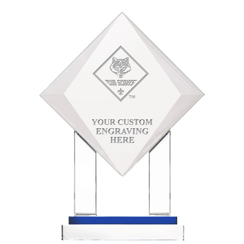 10" RISING NOBLE DIAMOND CRYST