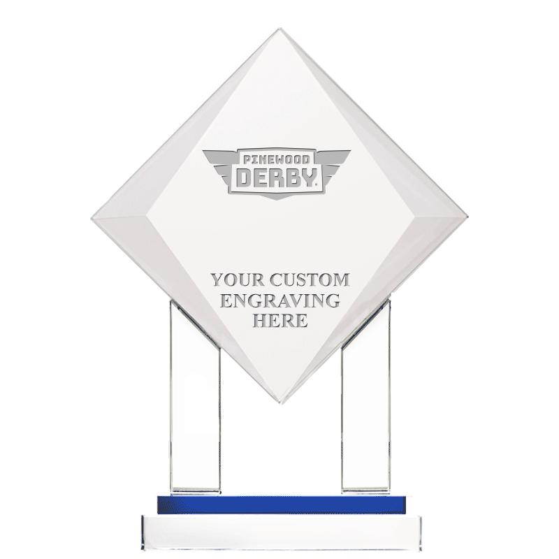 10" RISING NOBLE DIAMOND CRYST