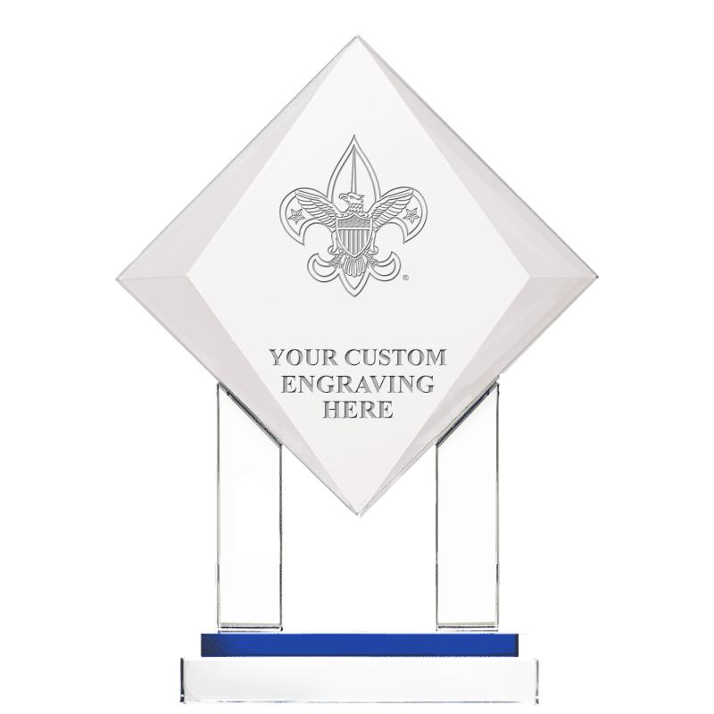 10" RISING NOBLE DIAMOND CRYST