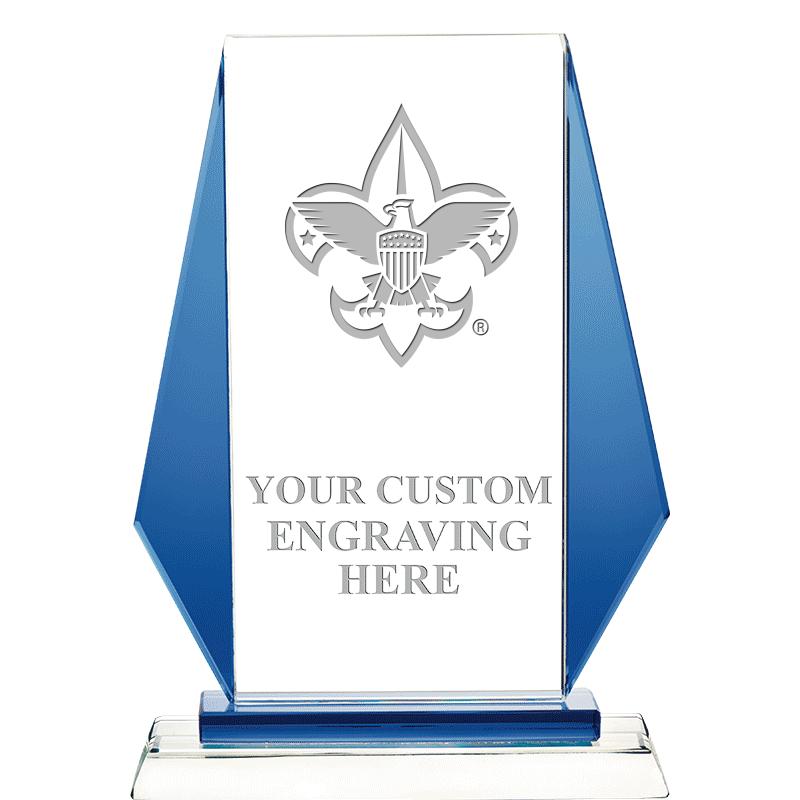 8.25" VITTORIA CRYSTAL AWARD