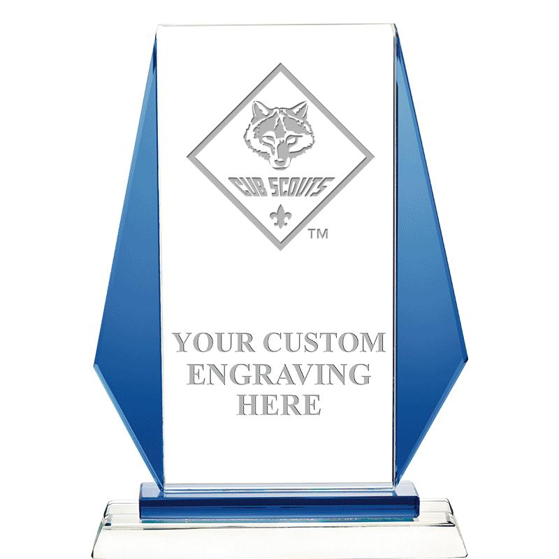 8.25" VITTORIA CRYSTAL AWARD