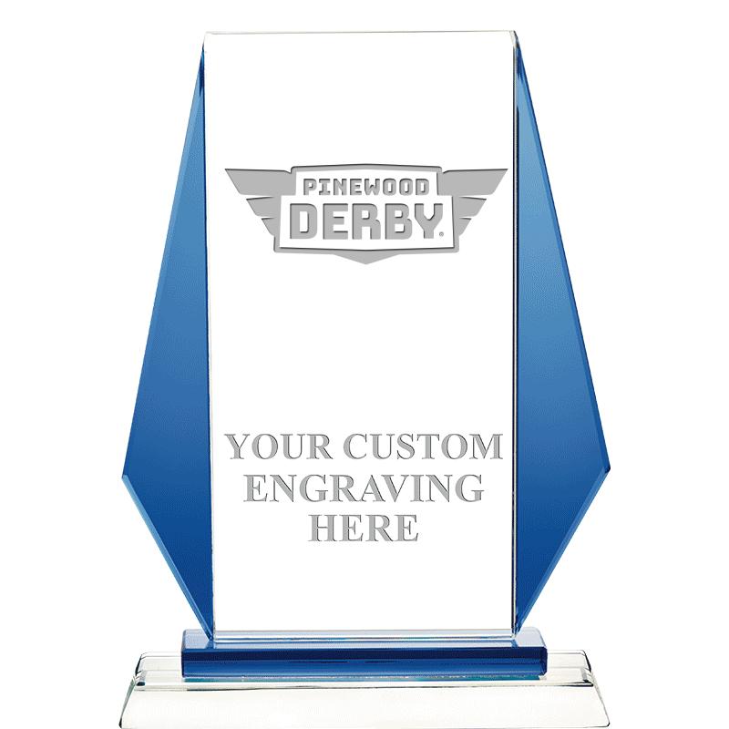 8.25" VITTORIA CRYSTAL AWARD