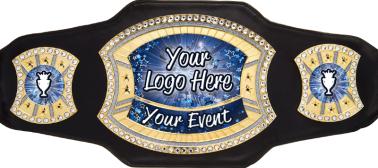 Custom Name and C Logo For Personal Even Wrestling Championship Belt A