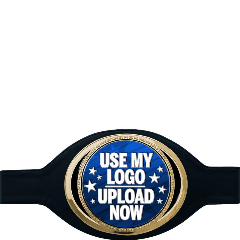 CUSTOM PREMIERE GOLD BELT BLCK