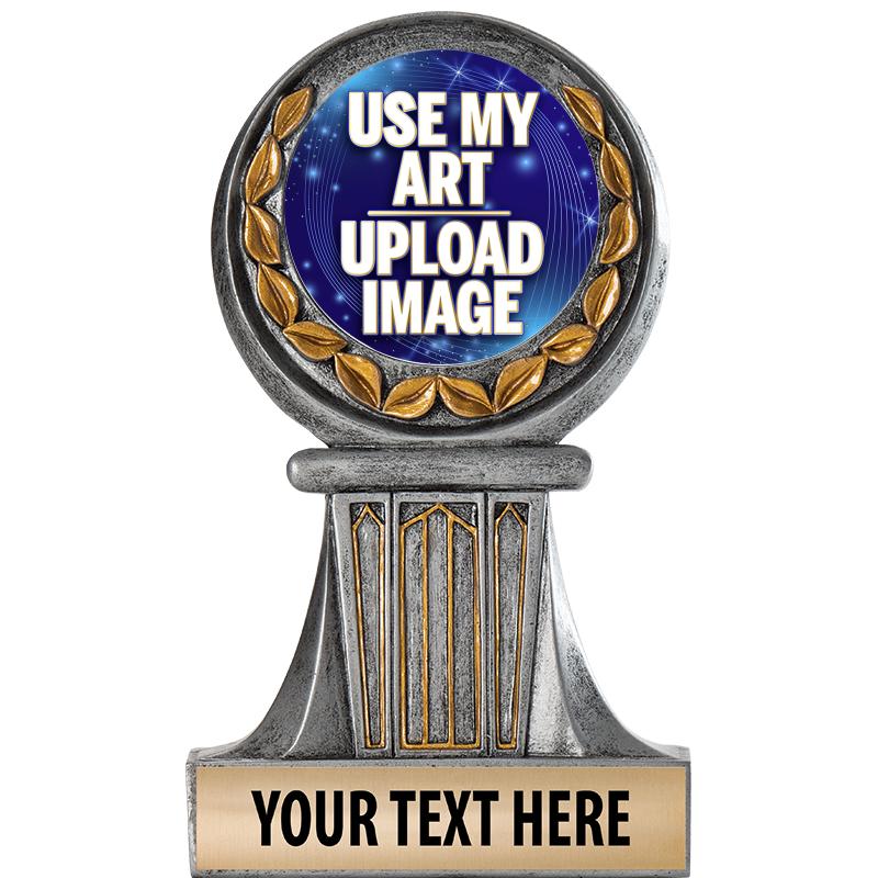 5.5" GRECIAN WREATH RESIN