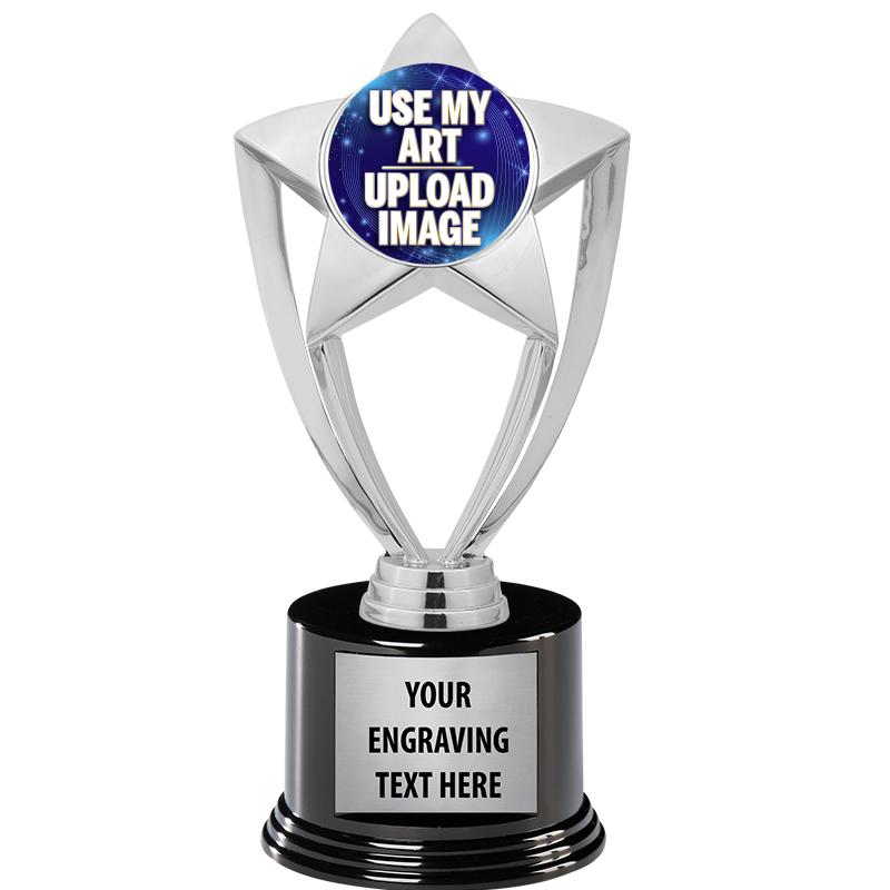 SILVER STAR INS TRP W/BLK BASE