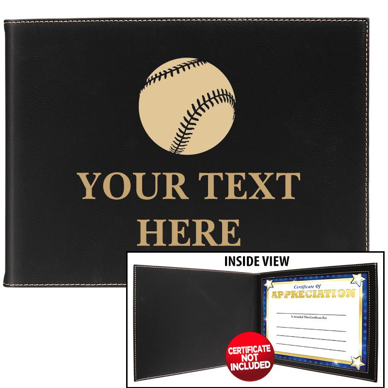 LEATHERETTE CERTIFICATE HOLDER