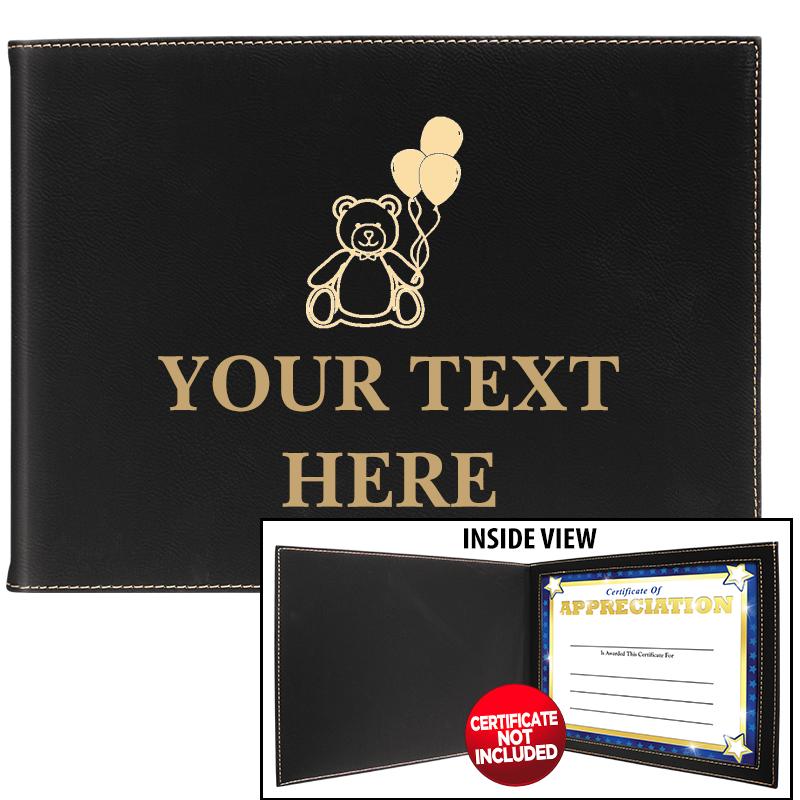 LEATHERETTE CERTIFICATE HOLDER