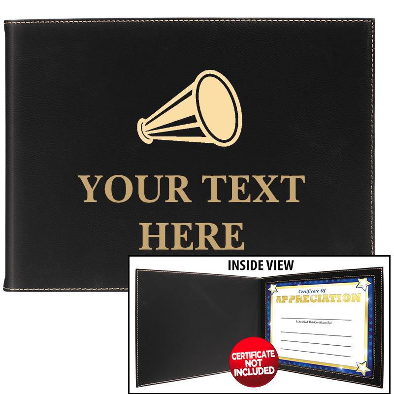 LEATHERETTE CERTIFICATE HOLDER
