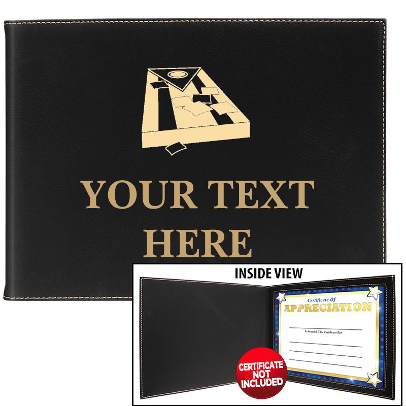 LEATHERETTE CERTIFICATE HOLDER