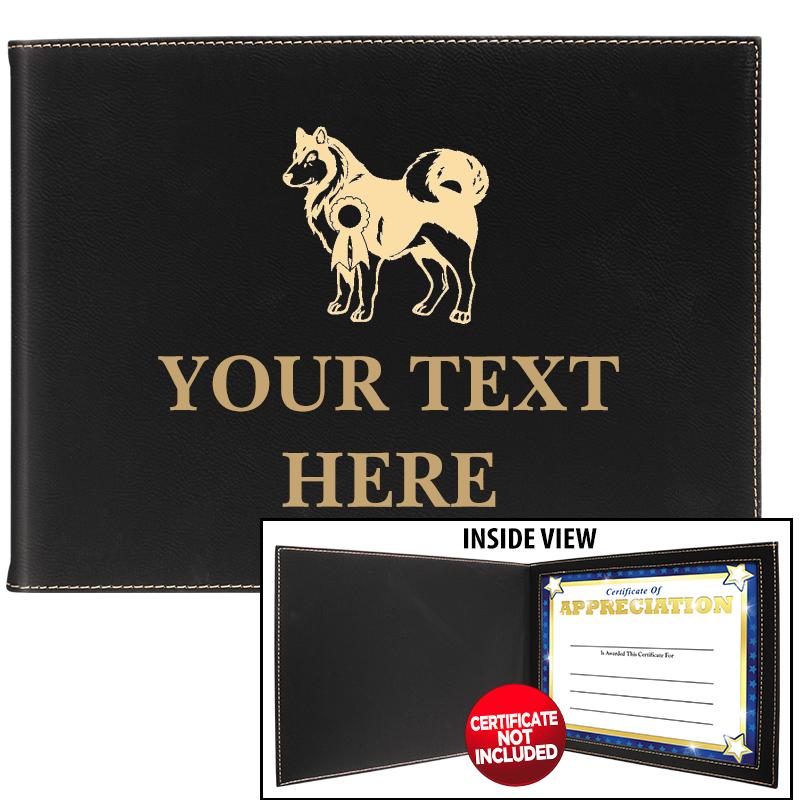 LEATHERETTE CERTIFICATE HOLDER