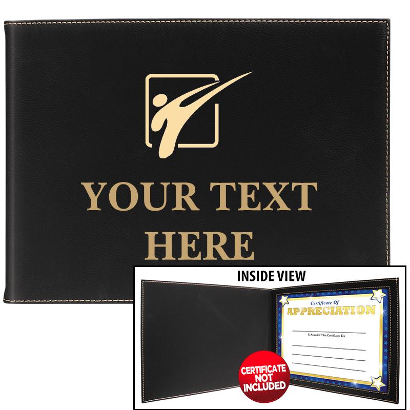 LEATHERETTE CERTIFICATE HOLDER