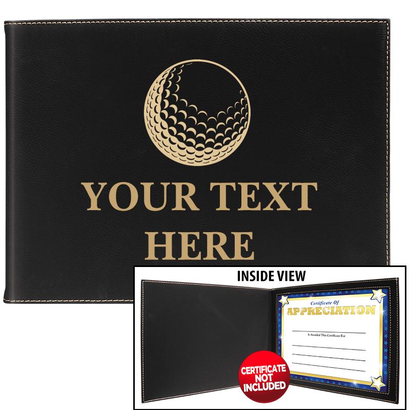 LEATHERETTE CERTIFICATE HOLDER
