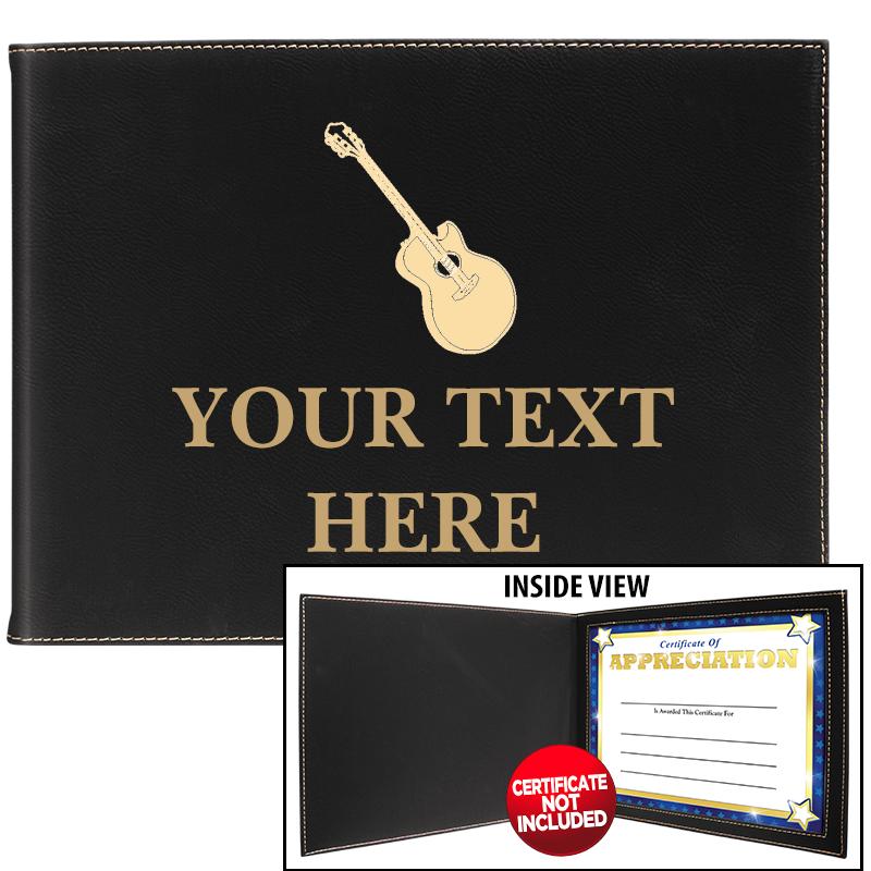 LEATHERETTE CERTIFICATE HOLDER