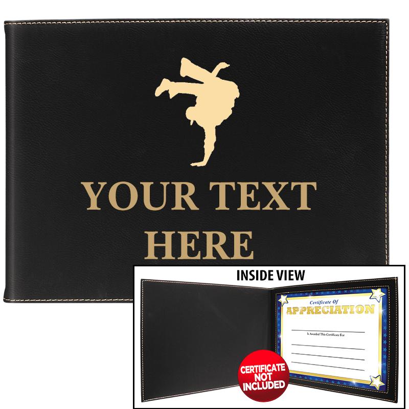 LEATHERETTE CERTIFICATE HOLDER