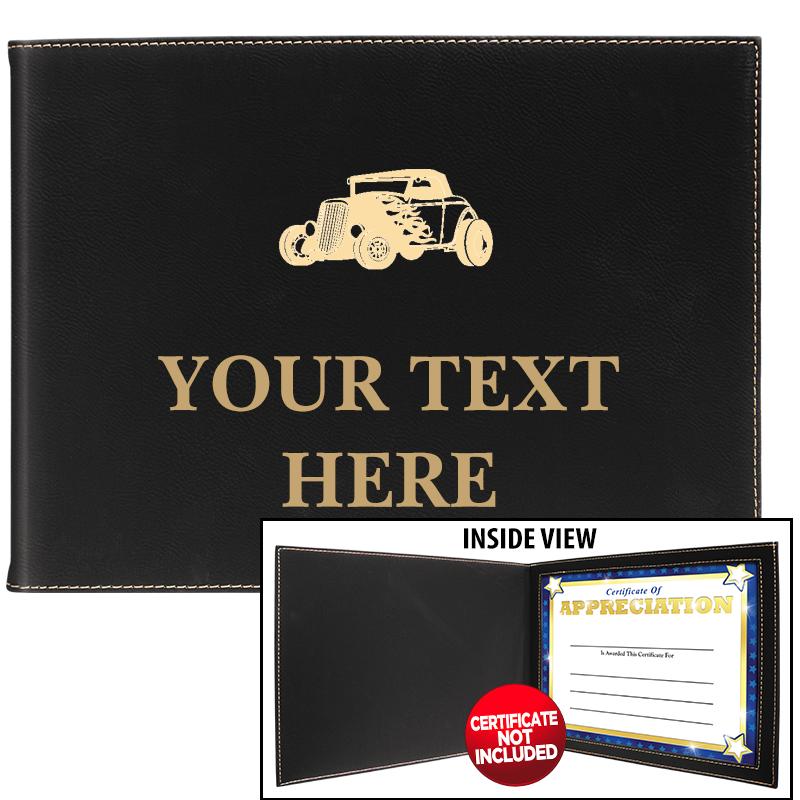 LEATHERETTE CERTIFICATE HOLDER