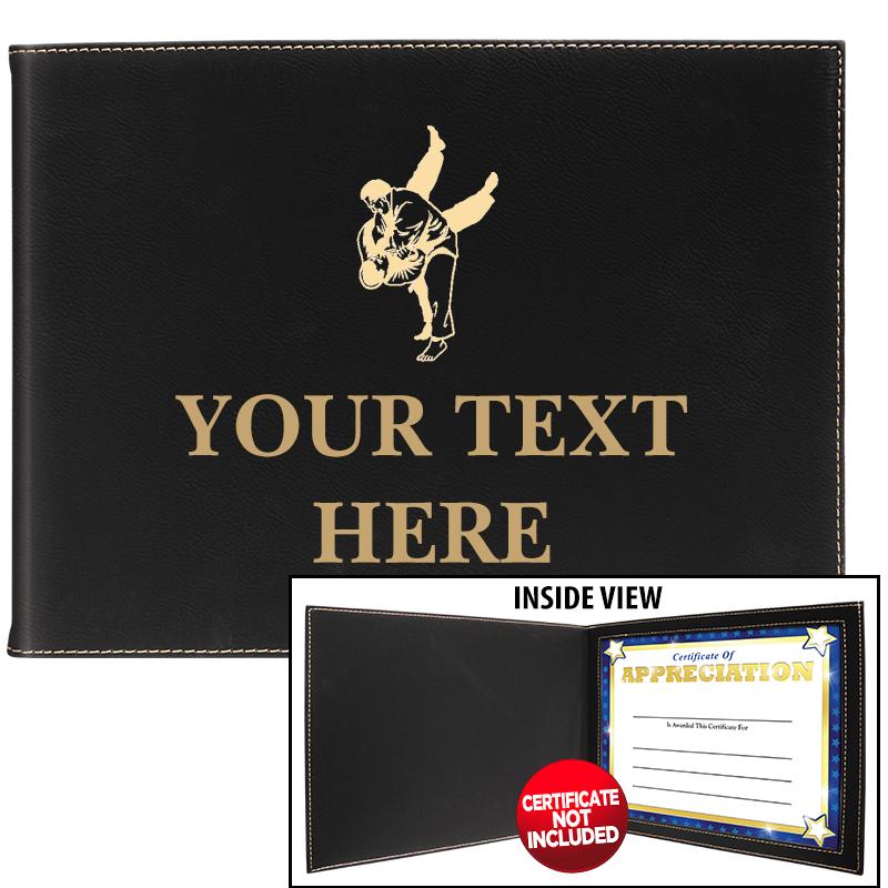 LEATHERETTE CERTIFICATE HOLDER