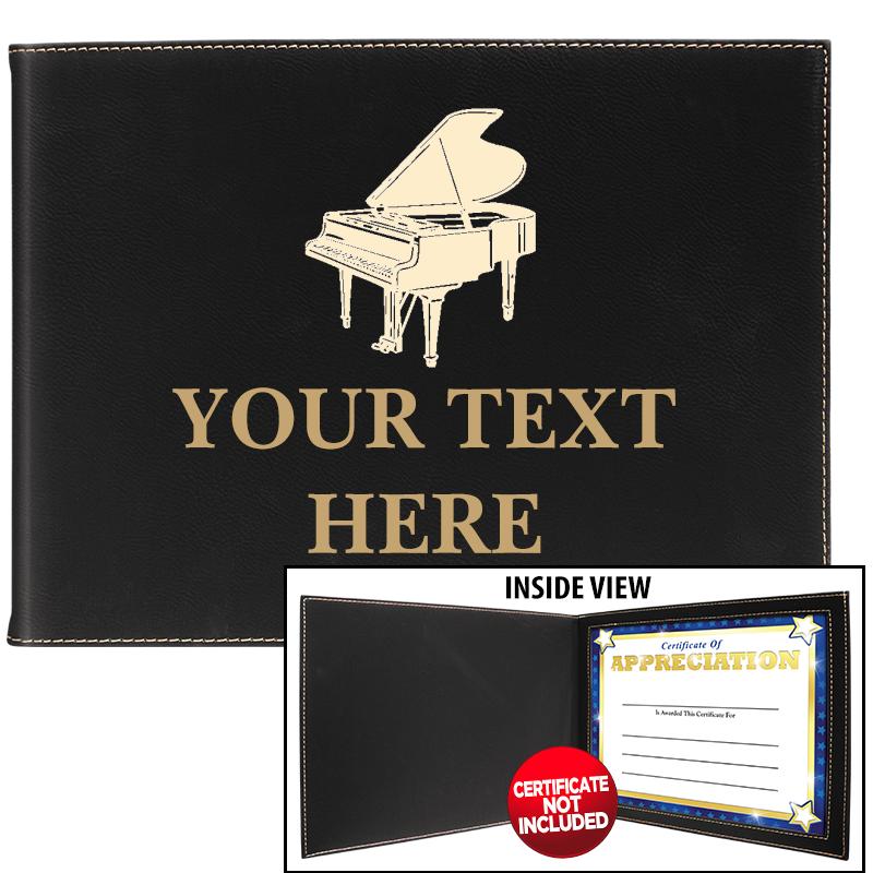 LEATHERETTE CERTIFICATE HOLDER