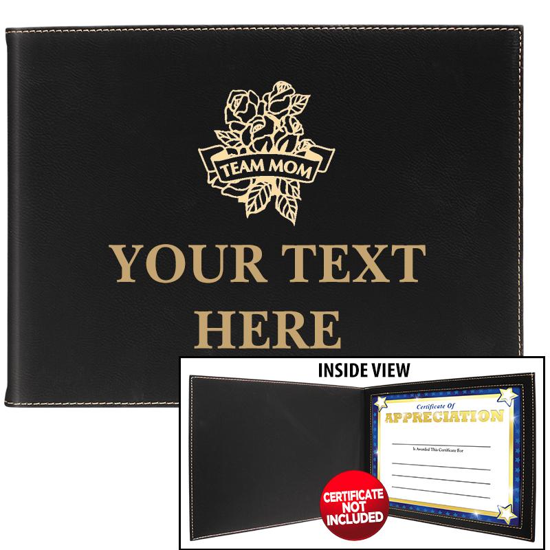 LEATHERETTE CERTIFICATE HOLDER