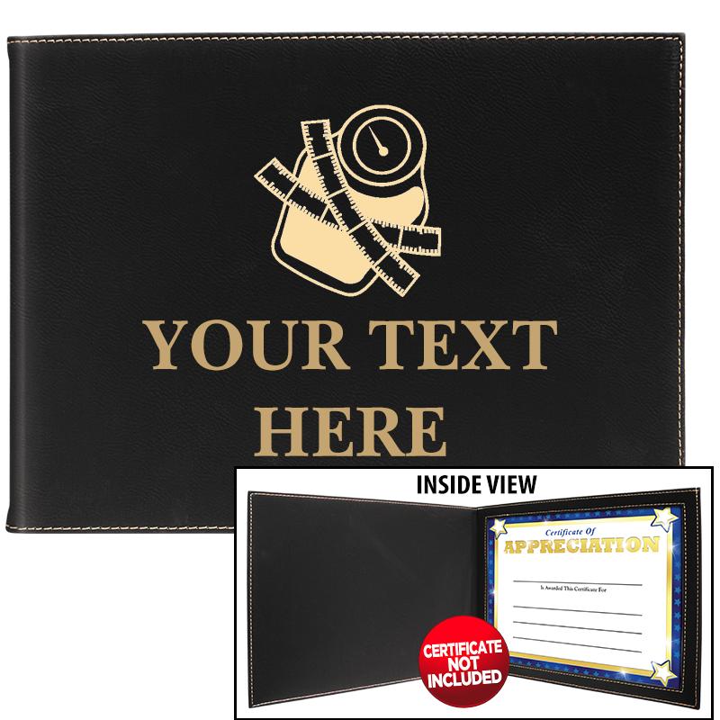 LEATHERETTE CERTIFICATE HOLDER