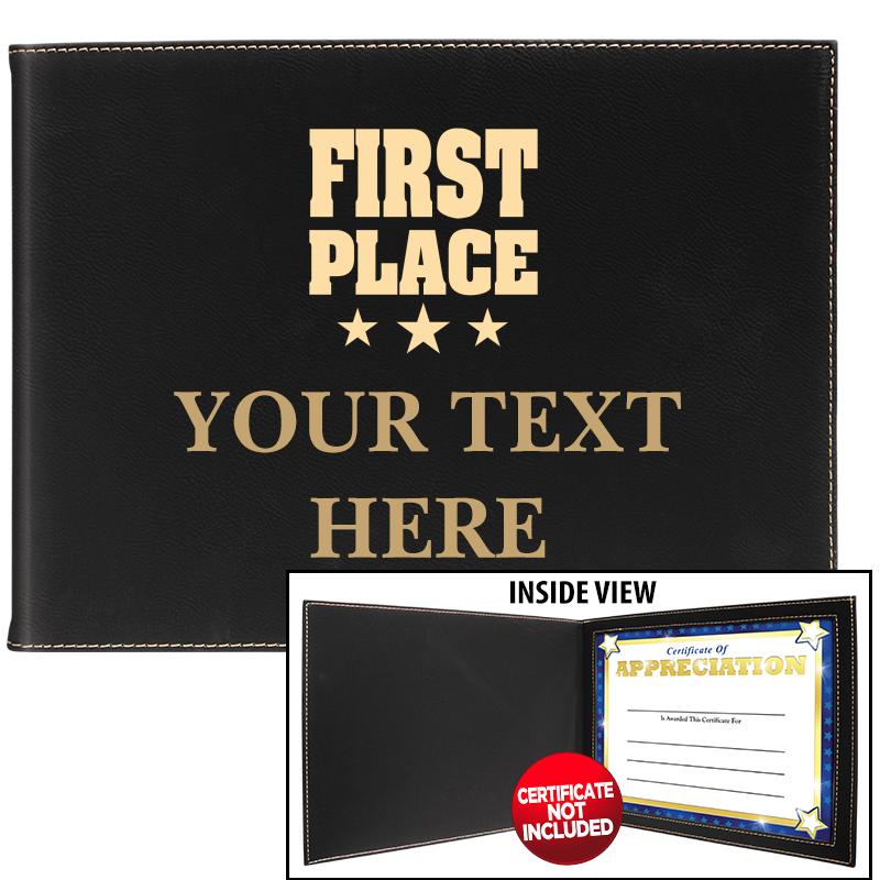 LEATHERETTE CERTIFICATE HOLDER